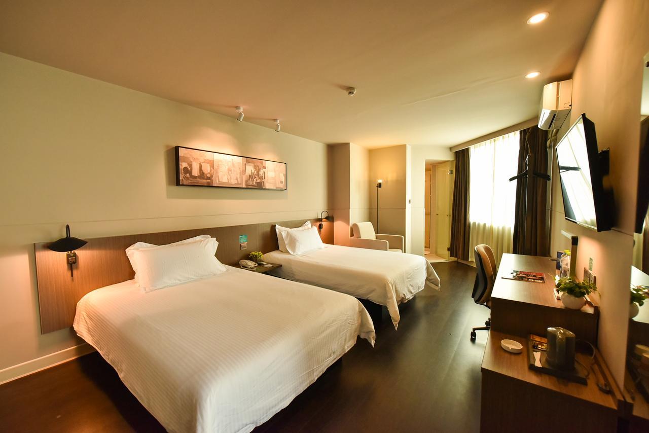 Jinjiang Inn Haikou Binhai Avenue Qilou Old Street Haikou (Hainan) Exterior foto